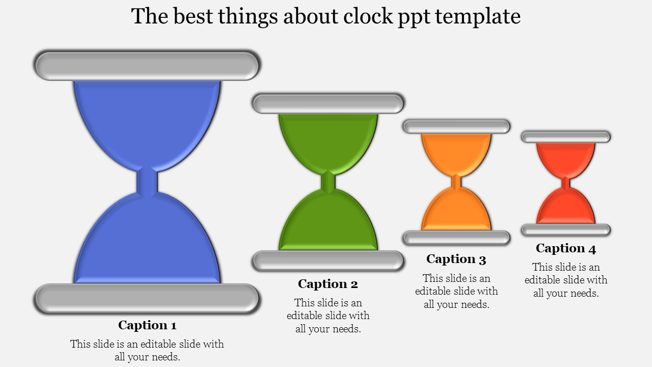 Innovative Clock PPT And Google Slides Template